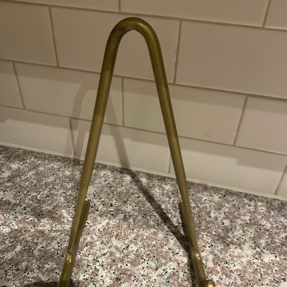 Accents Gold Metal Tabletop Frame Easel Stand Poshmark